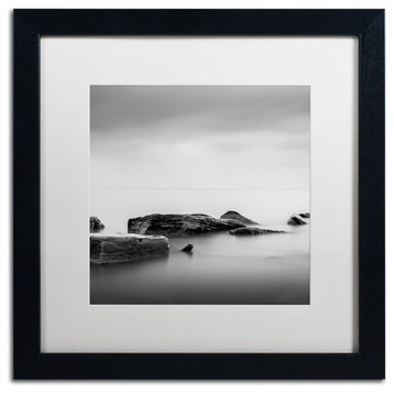 'Calm' Matted Framed Canvas Art by Dave MacVicar