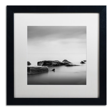 'Calm' Matted Framed Canvas Art by Dave MacVicar