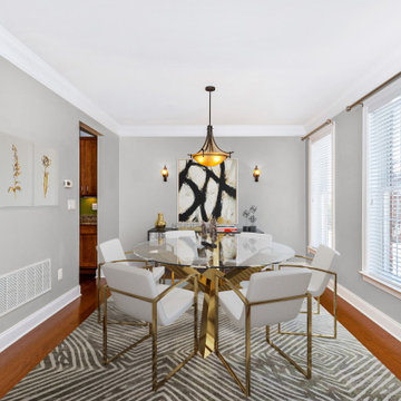 Same Dining Room Staged Multiple Ways