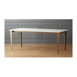 paradigm 80" dining table | CB2 - Dining Tables