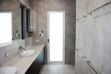 Photo of a bathroom.