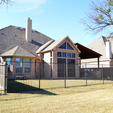 Fort Worth, TX, Outdoor Living Space Combination w/ 3-Season Room