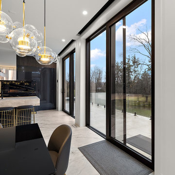 Modern Home in Farmland Setting