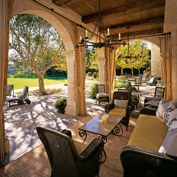 Stone Archways out of Reclaimed Limestone (Mediterranean)