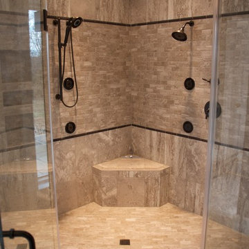 After Photo, Master Bath Remodel - Moore Residence - Before and After