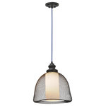 Aspen Creative Corporation - 61018 Adjustable 1-Light Hanging Mini Pendant Ceiling Light, Oil Rubbed Bronze - Aspen Creative is dedicated to offering a wide assortment of attractive and well-priced portable lamps, kitchen pendants, vanity wall fixtures, outdoor lighting fixtures, lamp shades, and lamp accessories. We have in-house designers that follow current trends and develop cool new products to meet those trends. Product Detail