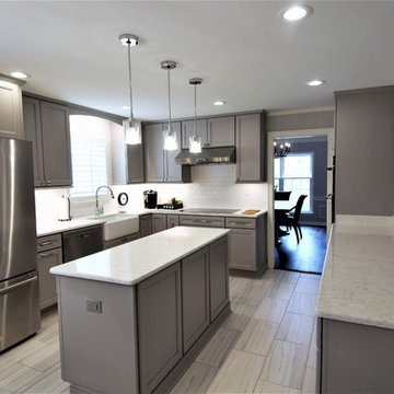 Sleek Transitional Germantown Kitchen