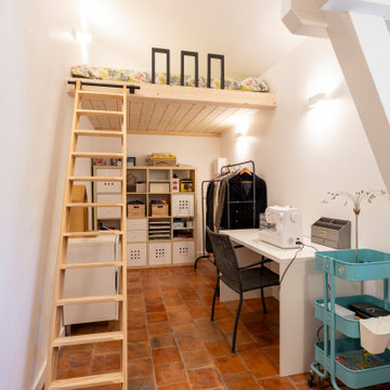 Rénovation grenier, création d'une chambre d'amis et d'un atelier de couture