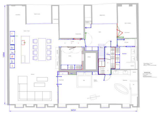 Plano de planta by Eber Designtüren Manufaktur e.K.