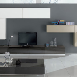 Italian Wall Unit Exential Y30 by Spar - $6,999.00 - Entertainment Centers And Tv Stands