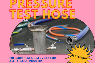 Why Choose a Pressure Test Hose from Dodge Hoses & Fittings?