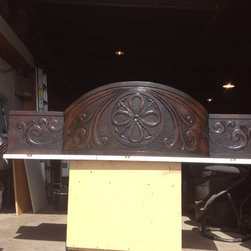 Hand Carved Alder Vanity Front - Bathroom Vanities And Sink Consoles