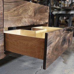 Free Standing Walnut Bath Vanity - Bathroom Vanities And Sink Consoles