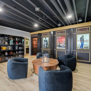 Custom Theater Focused Basement - Delafield, WI