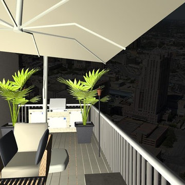 Ritz Penthouse Patio 3d Pics