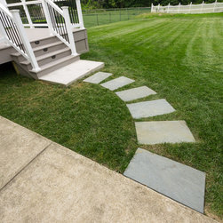 Rectangular Bluestone Steppers - Landscaping Stones And Pavers