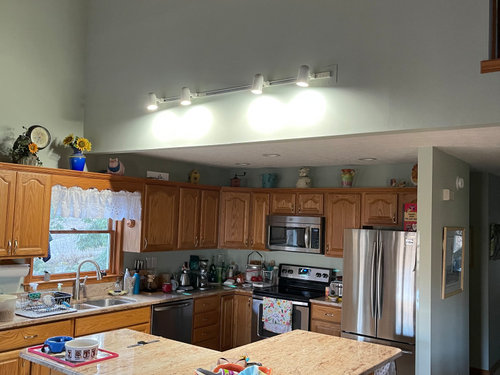 replacing kitchen spotlights