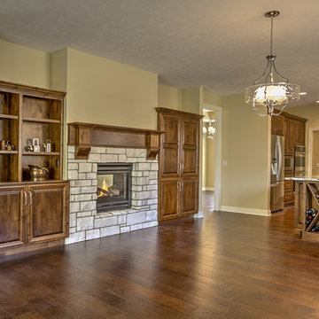 Custom ranch plan 2,136 sq. ft. on main flr.