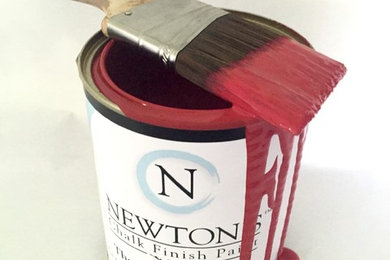 Newtons Chalk Finish Paint Range.
