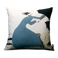 French font pillows