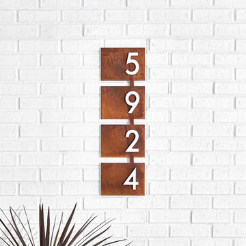 Wall Mounted Address Signs