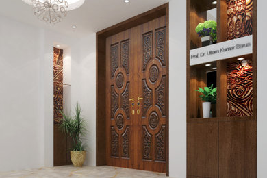 Inspiration for a modern home design remodel in Other