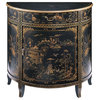 Hand-Painted Oriental Cabinet