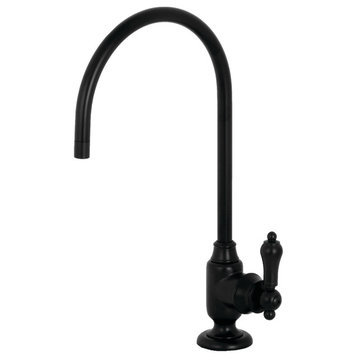 Kingston Brass Single-Handle Water Filtration Faucet, Matte Black