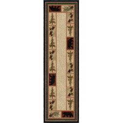 Rustic Hall And Stair Runners by Mayberry Rugs