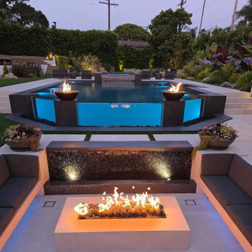 Redondo Beach Luxury Pool, Deck & Outdoor Living Transformation