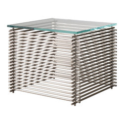 Stack Cocktail Table - Baker Furniture - Side Tables And End Tables