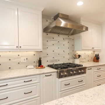 Custom Kitchen, Laundry, and Powder Room Remodel