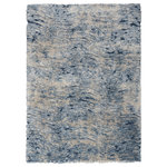 Nourison - Nourison Dreamy Shag Machine Made Area Rugs, Light Blue 5'3"x7'3" - Hazy abstract designs, nature-inspired patterns and neutral hues come together to create the Dreamy Shag Collection. These modern rugs are crafted of irresistibly soft polyester fibers in an ultra-plush texture that you'll love to sink your toes into. Make Dreamy Shag the centerpiece for your living room decor, or place in your bedroom for a cozy spot to plant your feet each morning.Features