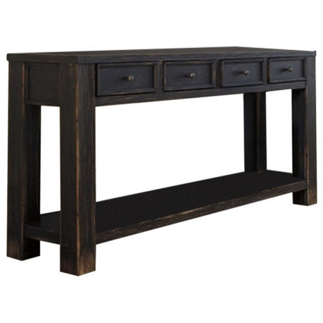 Gavelston Sofa Table, Black