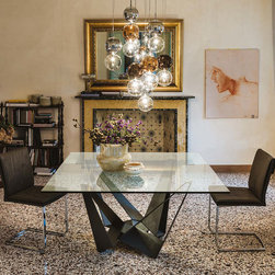 Skorpio Square Dining Table by Cattelan Italia - $4,128.00 - Dining Tables