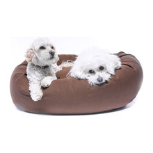Eco-Friendly Memory Foam Bolster Buddy Beds - Memory Foam Dog Beds