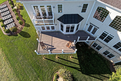 Inspiration for a mid-sized transitional deck remodel in DC Metro