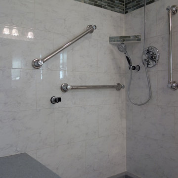 Senior Friendly Tile Shower