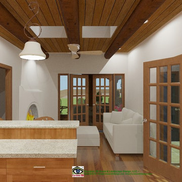 Southwestern Casita Kitchen