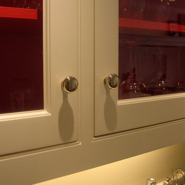 Wet Bar Cabinetry Detail