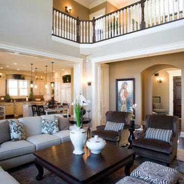 Alley Load Colonial 1 1/2 Story Plan #44713