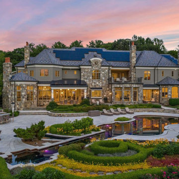 Bedford NY World Famous Luxury Violin Pool and Landscape Design