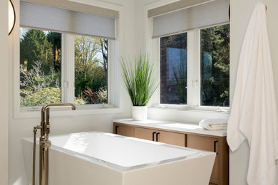 Inspiration for a bathroom remodel in Seattle