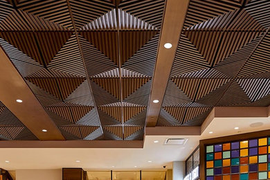 Grooved Quarter Pyramid Ceiling Tile
