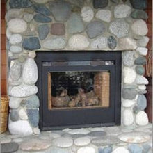 wood stove surround