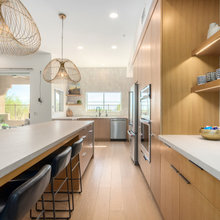 mid century kitchen