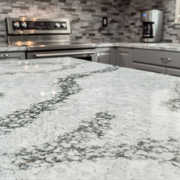 Kitchen Remodel Done in a Subtle Two-Tone Color