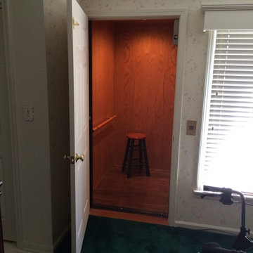 Residential Exterior Elevator Addition