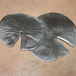 Glass floor with fish & lily pads - Tile