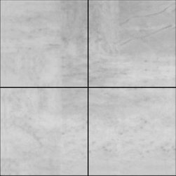 Carrara Marble Italian White Bianco Carrera 6x6 Marble Tile Honed - Home Accessories & Decor